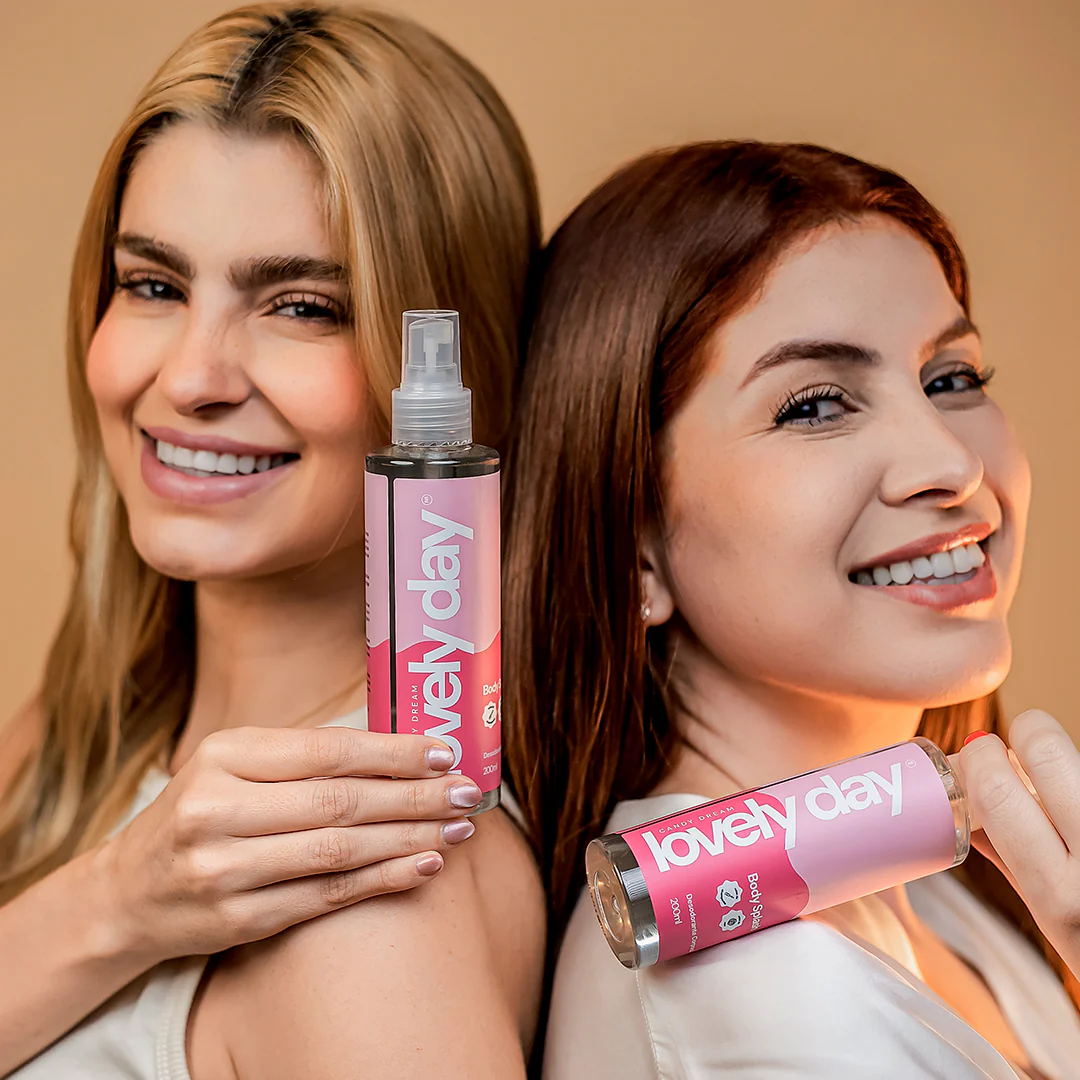 Body Splash Lovely Day 200ml (Inspirado no 212 VIP Rosé) - Image 6