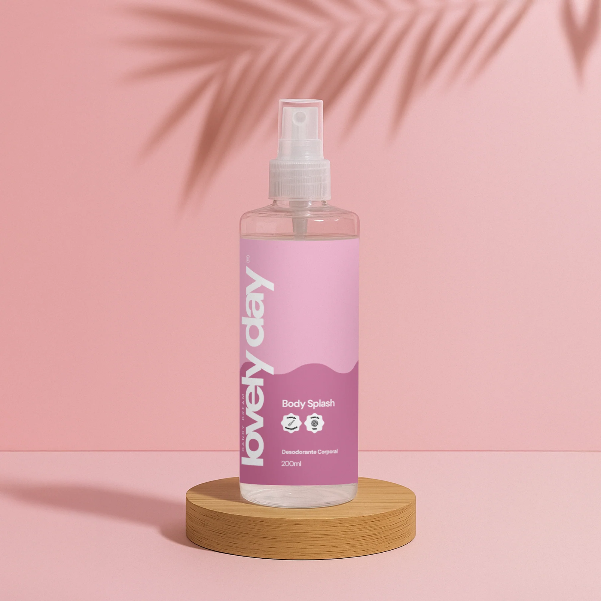 Body Splash Lovely Day 200ml (Inspirado no 212 VIP Rosé) - Image 7