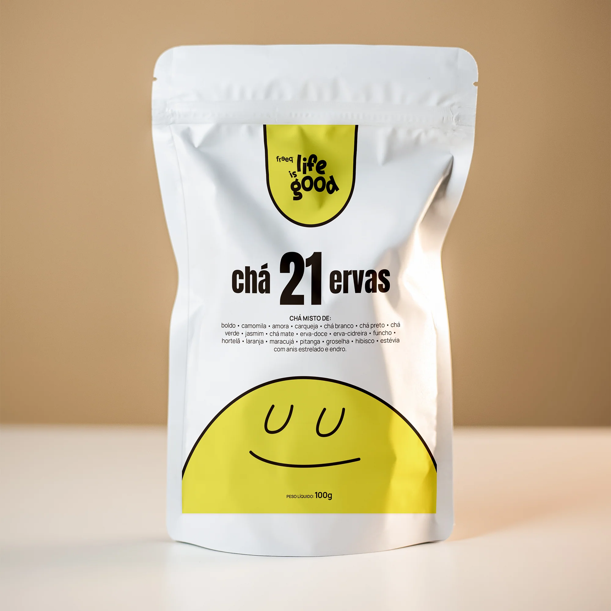 Chá 21 Ervas 100g - Life is Good - by Freeq® - Image 3