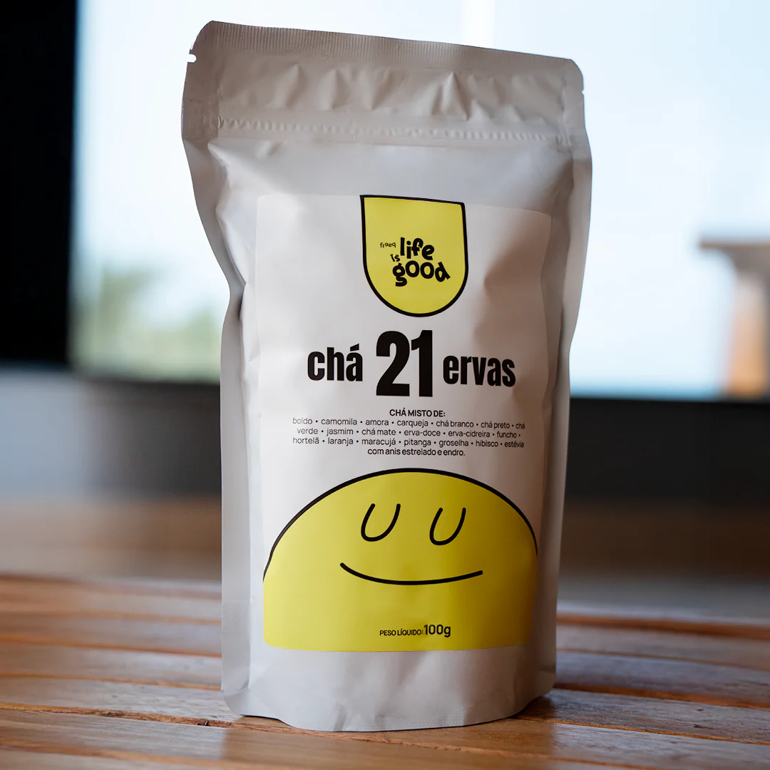 Chá 21 Ervas 100g - Life is Good - by Freeq® - Image 5