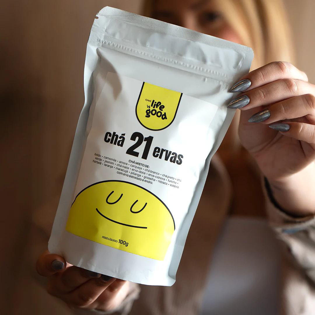 Chá 21 Ervas 100g - Life is Good - by Freeq® - Image 6