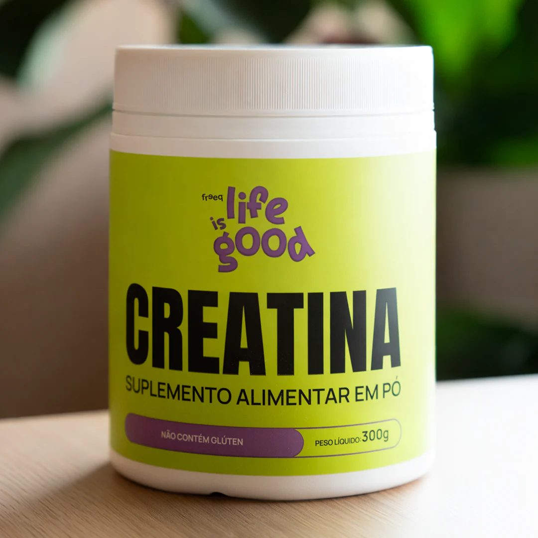 Creatina em Pó 300g - Life is Good - by Freeq® - Image 5