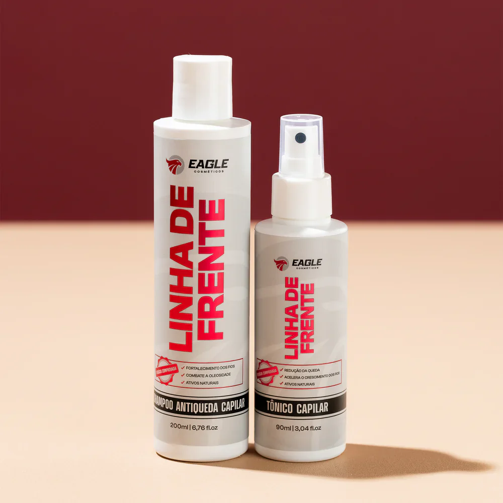 Kit Linha de Frente - Shampoo + Tônico Capilar