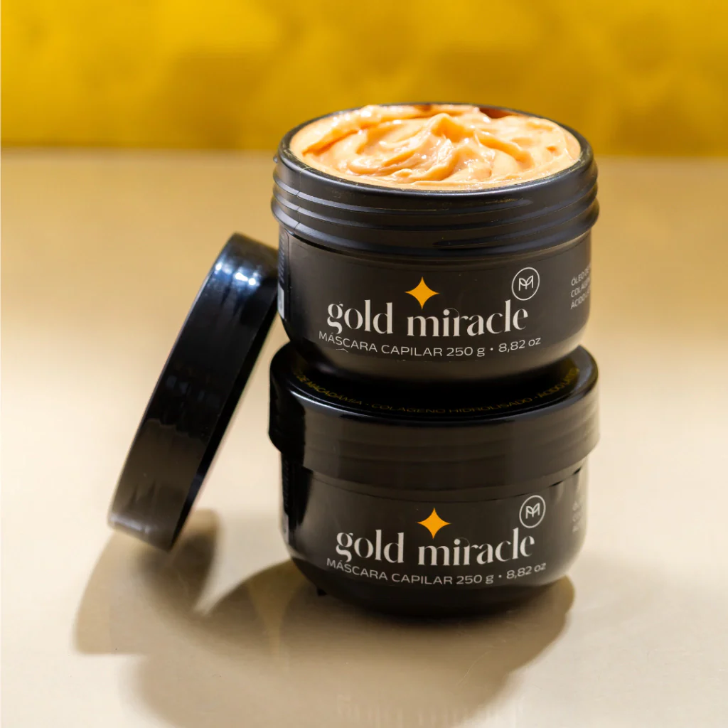 Máscara Reconstrutora Gold Miracle 250g - Image 6