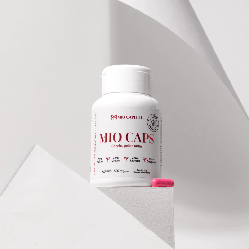 Mio Caps Vitamina Para Cabelo Pele e Unha (60 cápsulas) - Mio Capelli® - Image 5
