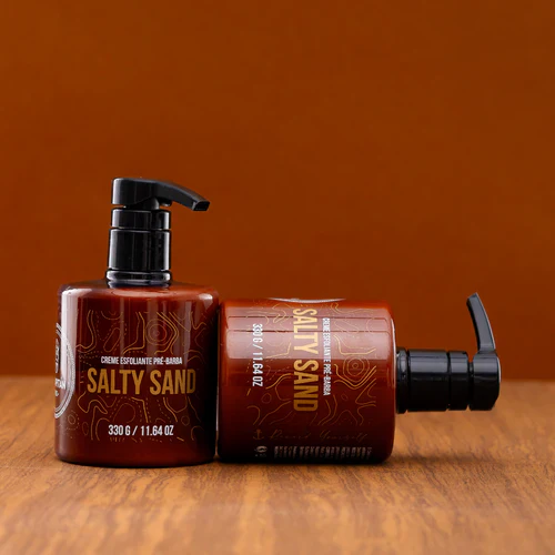 Salty Sand - Creme Esfoliante Pré-Barba 330g I El Capitán® - Image 4