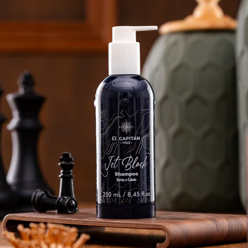 Shampoo Fortalecedor - Jet Black 250ml I El Capitán® - Image 3