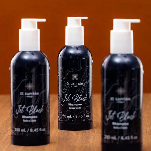 Shampoo Fortalecedor - Jet Black 250ml I El Capitán® - Image 5