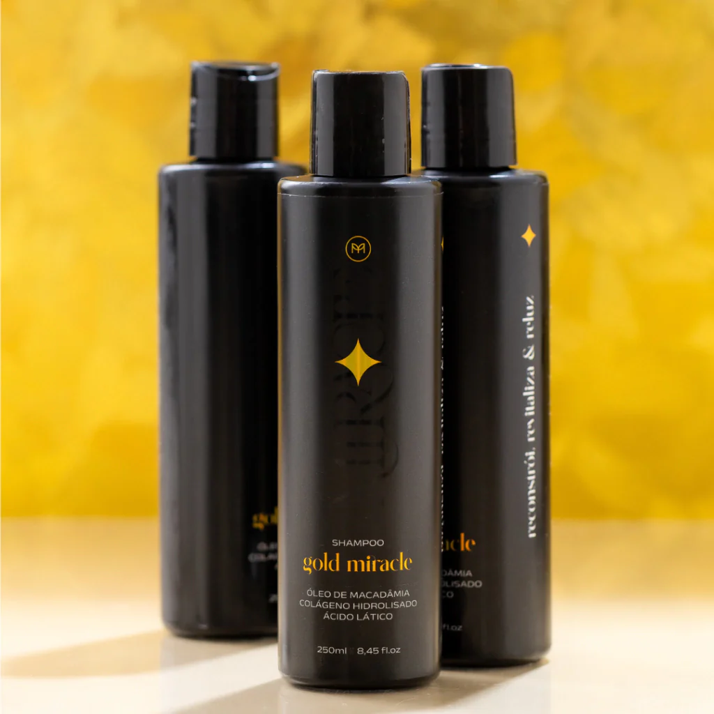 Shampoo Reconstrutor Gold Miracle 250ml - Image 3