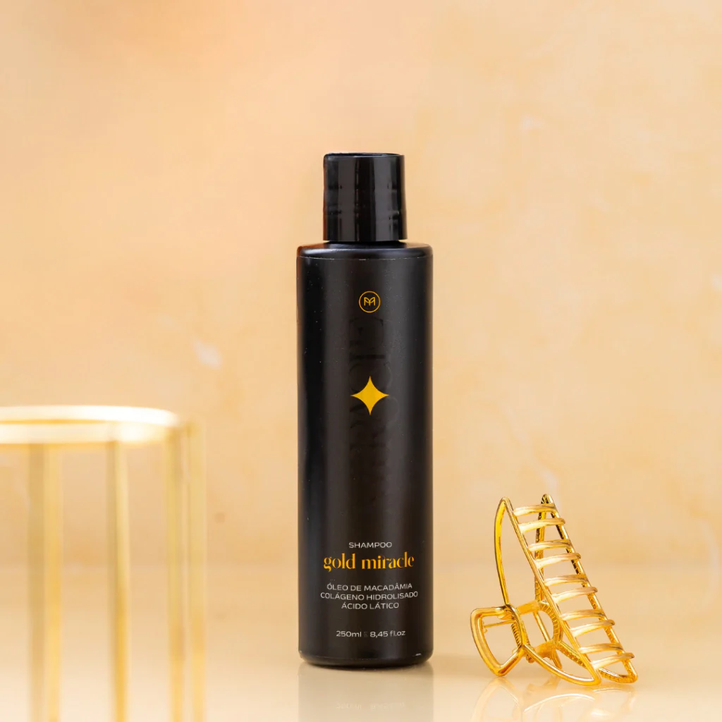Shampoo Reconstrutor Gold Miracle 250ml - Image 5